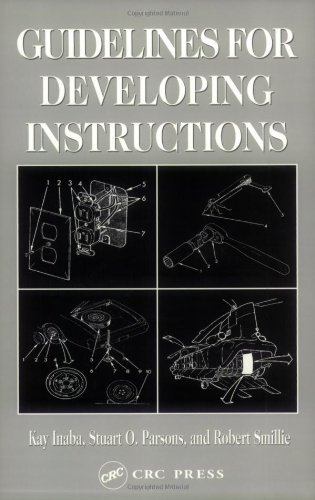 Guidelines For Developing Instructions 1st Edition 1st Edition Kay Inaba