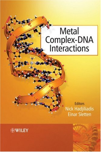 Metal Complex Dna Interactions 1st Edition Nick Hadjiliadis