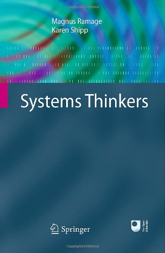 Systems Thinkers 1st Edition Magnus Ramage Karen Shipp Auth