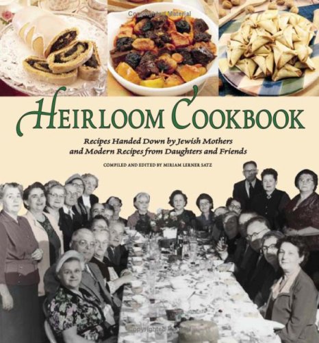 Heirloom Cookbook Miriam Lerner Satz