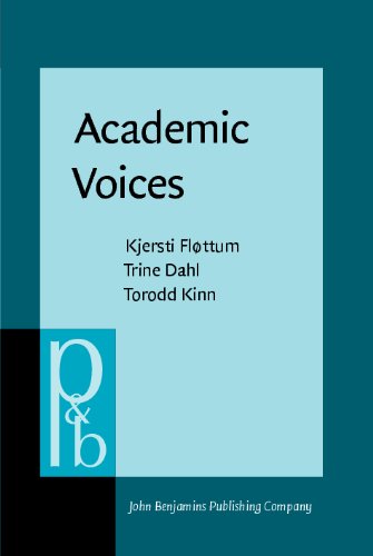 Academic Voices Across Languages And Disciplines Kjersti Flttum