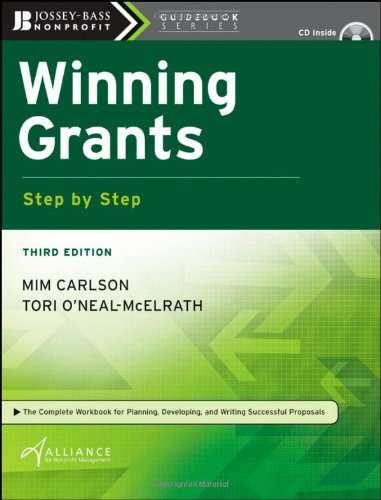 Winning Grants Step By Step The Josseybass Nonprofit Guidebook Series 3rd Edition Mim Carlson