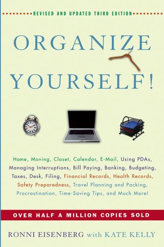 Organize Yourself Revised And Updated 3rd Edition Ronni Eisenberg