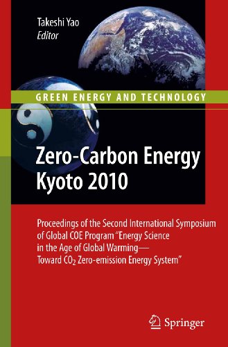 Zerocarbon Energy Kyoto 2010 Proceedings Of The Second International Symposium Of Global Coe Program Energy Science In The Age Of Global Warmingtoward Co2 Zeroemission Energy System 1st Edition Seeram Ramakrishna Auth