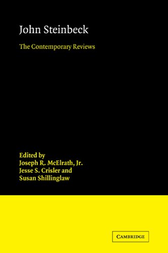 John Steinbeck The Contemporary Reviews American Critical Archives 1st Edition Joseph R Mcelrath Jr