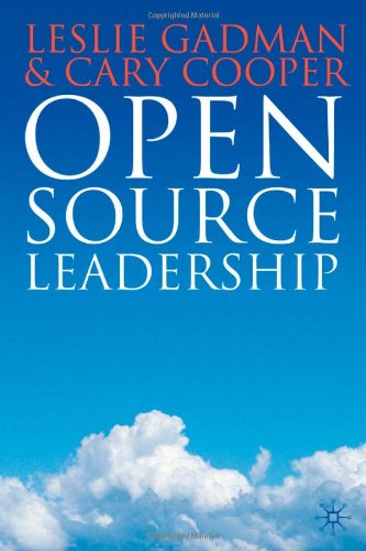 Open Source Leadership Leslie Gadman Cary Cooper