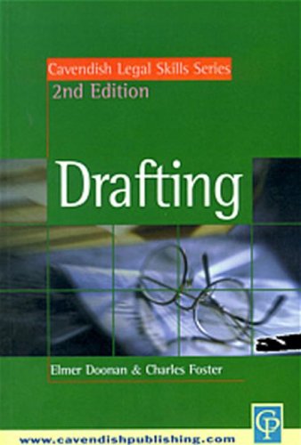 Drafting Legal Skills Series 2nd Edition Elmer Doonan Elmer Doonan