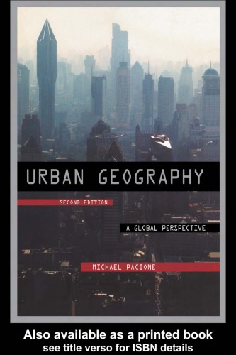Urban Geography A Global Perspective Pacione 2e Pb Michael Pacione