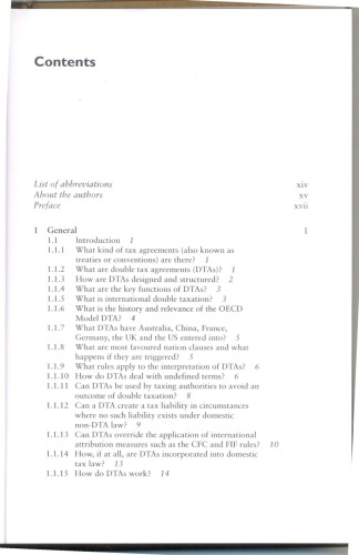 Principles And Practice Of Double Taxation Agreements A Question And Answer Approach Robert L Deutsch