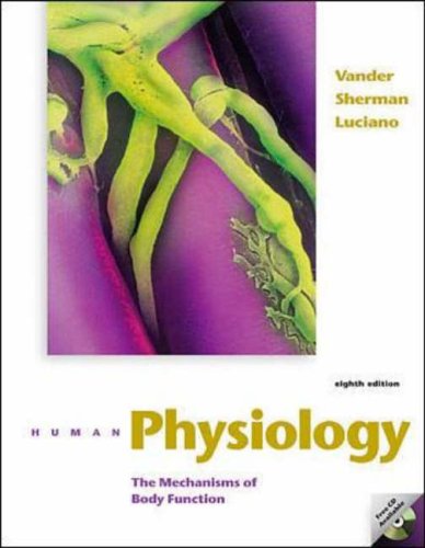 Human Physiology The Mechanisms Of Body Function 8th Edition 8rev Ed Arthur Vander