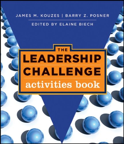 The Leadership Challenge Activities Book 1st Edition James M Kouzes