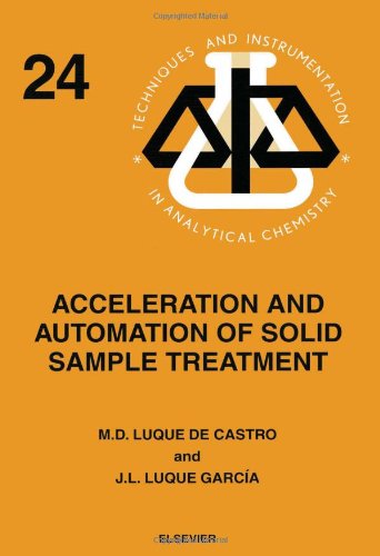 Acceleration And Automation Of Solid Sample Treatment 1st Edition Mara Dolores Luque De Castro And Jos Luis Luque Garca Eds