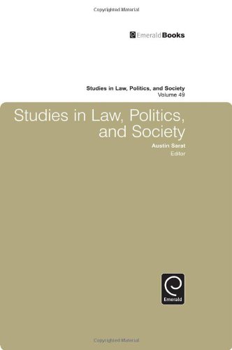Studies In Law Politics And Society Austin Sarat