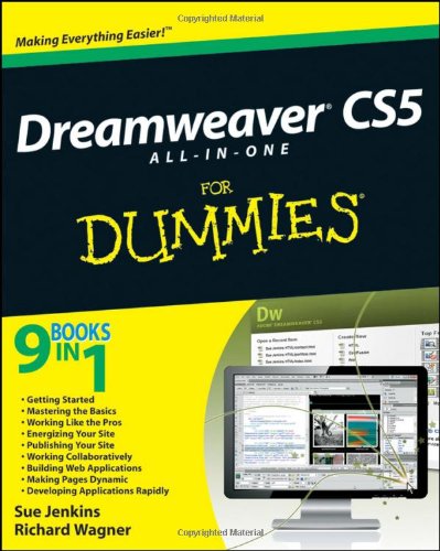 Dreamweaver Cs5 Allinone For Dummies 1st Edition Sue Jenkins