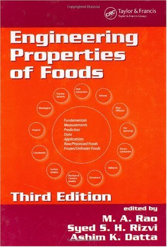 Engineering Properties Of Foods Third Edition Food Science And Technology 3rd Edition M A Rao