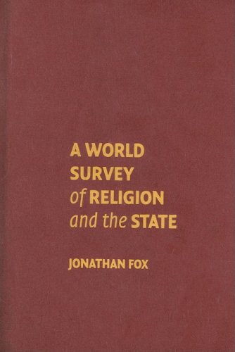 A World Survey Of Religion And The State 1st Edition Jonathan Fox