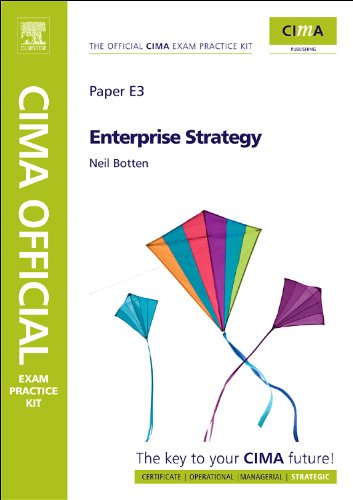 Cima Official Exam Practice Kit Enterprise Strategy Fifth Edition 5th Neil Botten