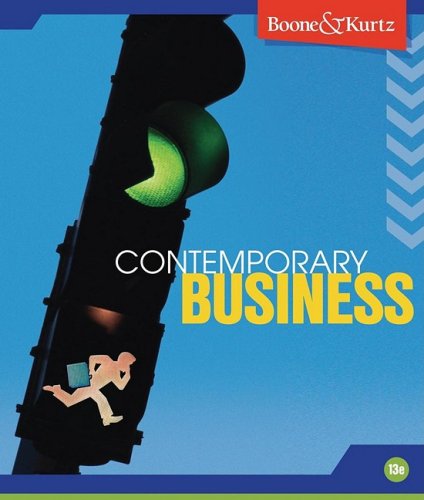 Contemporary Business Thirteenth Edition 13th Edition Louis E Boone