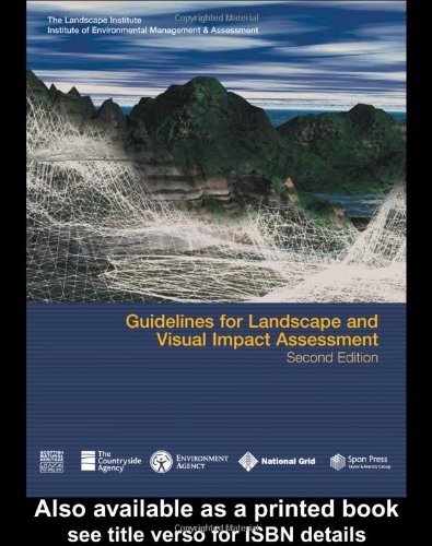 Guidelines For Landscape Visual Impact Assessment 2nd Edition Sue Wilson