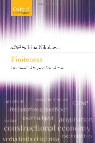 Finiteness Theoretical And Empirical Foundations Irina Nikolaeva