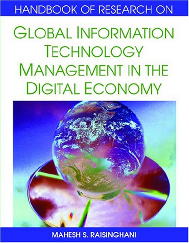 Handbook Of Research On Global Information Technology Management In The Digital Economy Handbook Of Research On 1st Edition Mahesh S Raisinghani