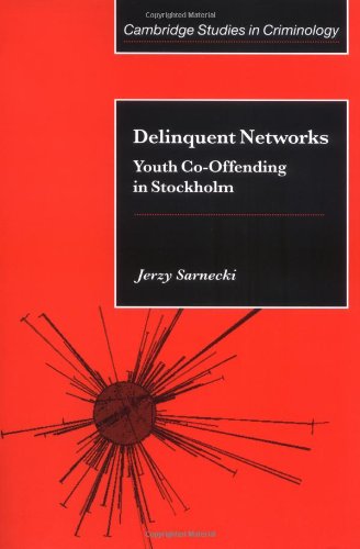 Delinquent Networks Youth Cooffending In Stockholm Jerzy Sarnecki