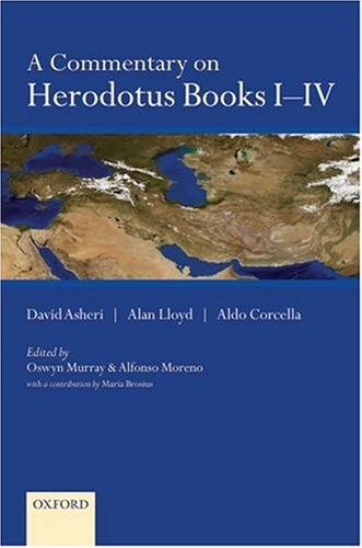 A Commentary On Herodotus Books Iiv Bks 14 David Asheri