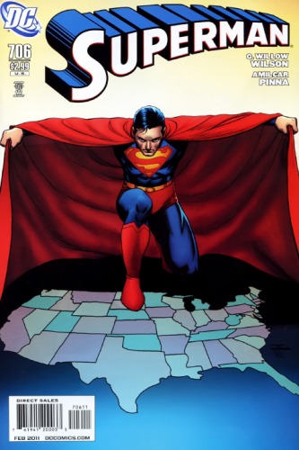 Superman Vol 1 706 Feb 2011 G Willow Wilson Amilcar Pinna