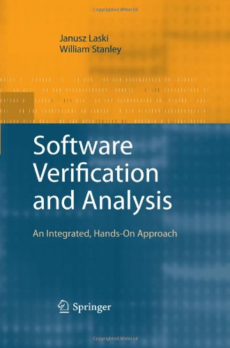 Software Verification And Analysis An Integrated Handson Approach 1st Edition William Stanley