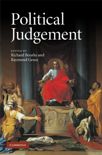 Political Judgement Essays For John Dunn 1st Edition Richard Bourke