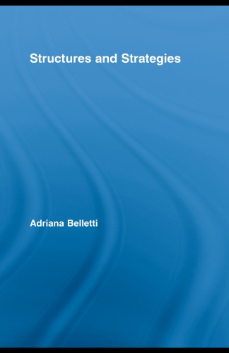 Structures And Strategies Adriana Belletti