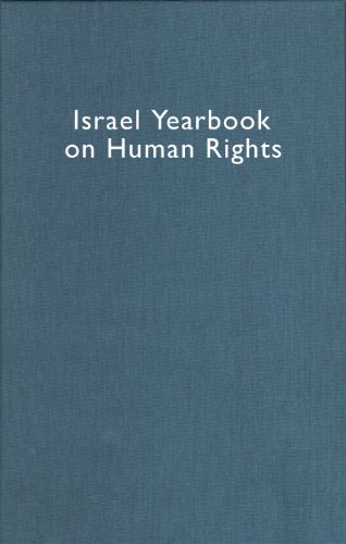 Israel Yearbook On Human Rights Volume 36 2006 36th Dinstein