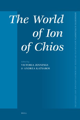 The World Of Ion Of Chios Victoria Jennings Andrea Katsaros
