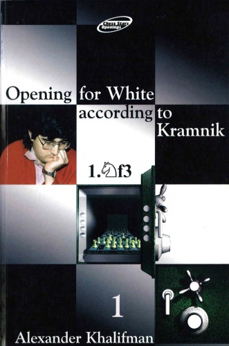 Opening For White According To Kramnik 1nf3 Book 1 Repertoire Books 1st Alexander Khalifman