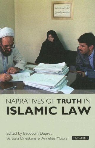 Narratives Of Truth In Islamic Law Baudouin Dupret Ed Barbara Drieskens Ed