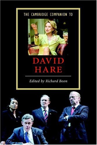 The Cambridge Companion To David Hare Kindle Richard Boon
