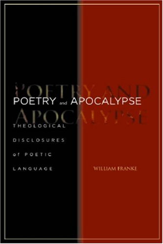 Poetry And Apocalypse Kindle William Franke