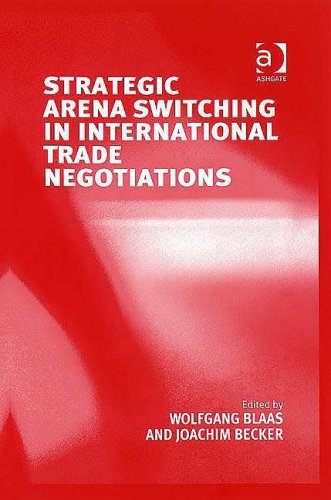 Strategic Arena Switching In International Trade Negotiations Wolfgang Blaas