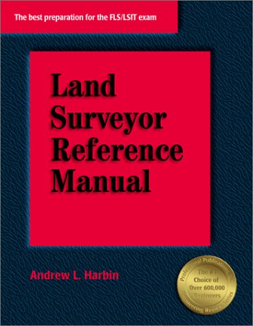 Land Surveyor Reference Manual 3rd Andrew L Harbin