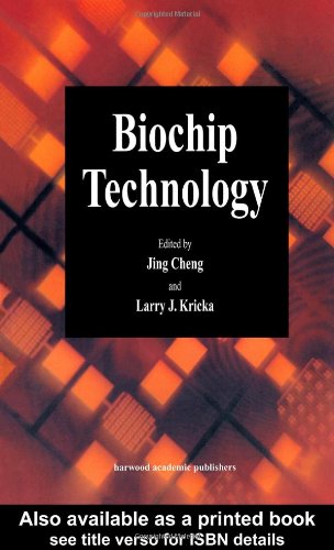 Biochip Technology 1st Edition Jing Cheng