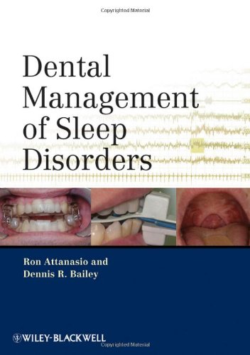 Dental Management Of Sleep Disorders 1st Edition Ronald Attanasio