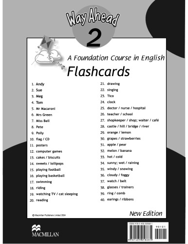 Way Ahead 2 Flashcards Printha Ellis Mary Bowen