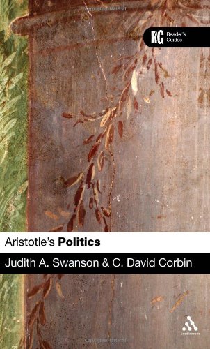 Aristotles Politics A Readers Guide Readers Guides Judith A Swanson