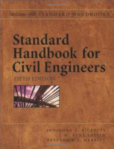 Standard Handbook For Civil Engineers Handbook 5th Edition Jonathan Ricketts