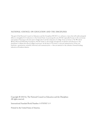 Quantitative Literacy Why Numeracy Matters For Schools And Colleges Bernard L Madison