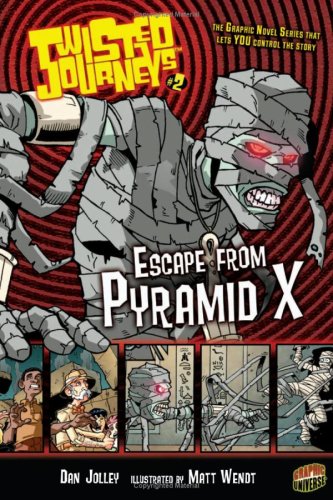 Twisted Journeys 2 Escape From Pyramid X Graphic Universe Dan Jolley