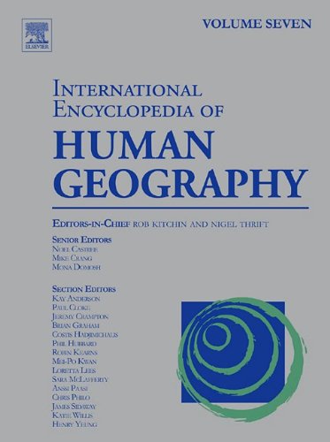International Encyclopedia Of Human Geography Kindle N J Thrift