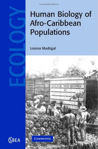 Human Biology Of Afrocaribbean Populations Lorena Madrigal
