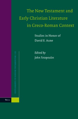 The New Testament And Early Christian Literature In Grecoroman Context Kindle David Edward Aune