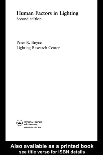 Human Factors In Lighting Second Edition Peter R Boyce